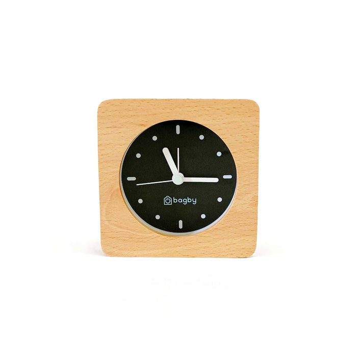 Bagby MINIMALISTBagby MINIMALIST is an analog and silent alarm clock mindfully designed to help you sleep better, wake up refreshed and start your day happier. Its minimalist designBagbyAnalog Alarm ClockBagby MINIMALIST - Silent Alarm ClockHomeTech Hub