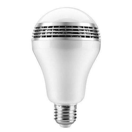 Creative Home LEDProduct information:


 Input voltage: 85-265 (V)


 Luminous flux: 600 (lm)
 
 Beam angle: 180 (degrees)
 
 Color rendering index: 85
 
 Power factor: 0.8
 
 Lamp bARBA GlobalHome TechCreative Home LED Smart Bluetooth Speaker E27 Bulb LightHomeTech Hub