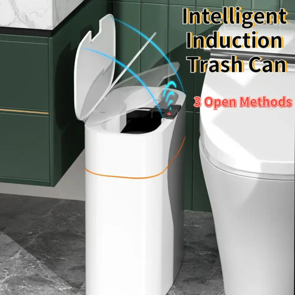 Smart Touchless Motion Sensor Trash can for Home and Car