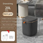 Smart Touchless Motion Sensor Trash can for Home and Car